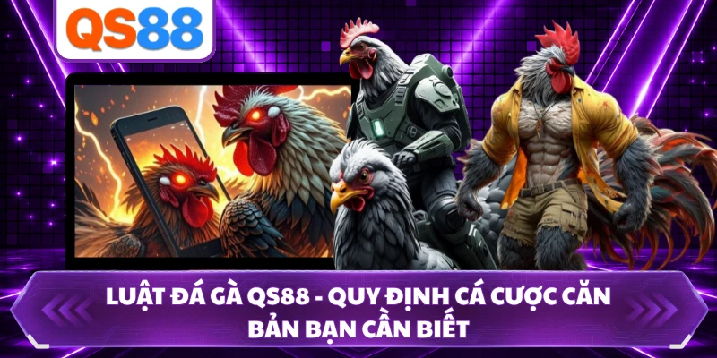 Luật Đá Gà QS88 - Quy Định Cá Cược Căn Bản Bạn Cần Biết